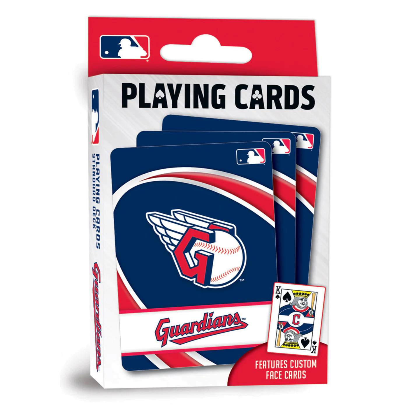 Cleveland Guardians Playing Cards - 54 Card Deck by Masterpieces