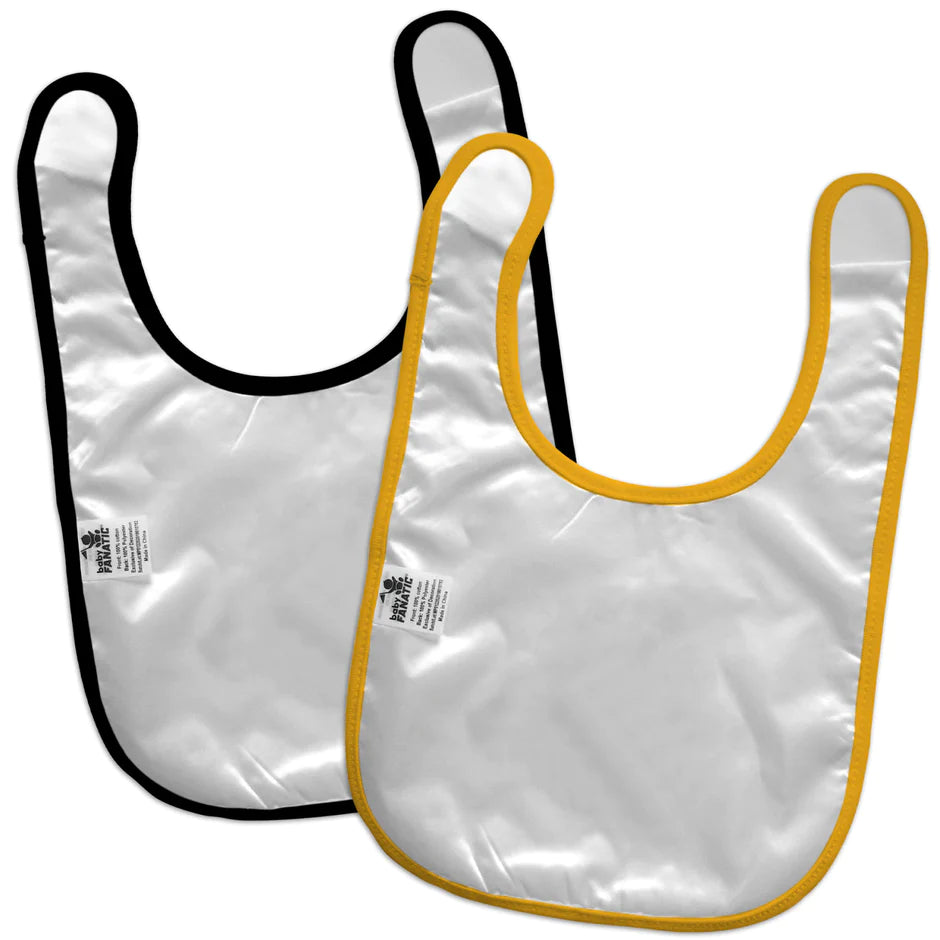 Pittsburgh Penguins- Embroidered Baby Bibs 2-Pack by Baby Fanatic