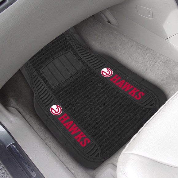 Atlanta Hawks 2-pc Deluxe Car Mat Set by Fanmats