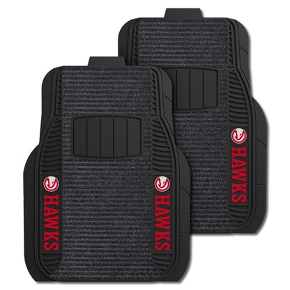 Atlanta Hawks 2-pc Deluxe Car Mat Set by Fanmats