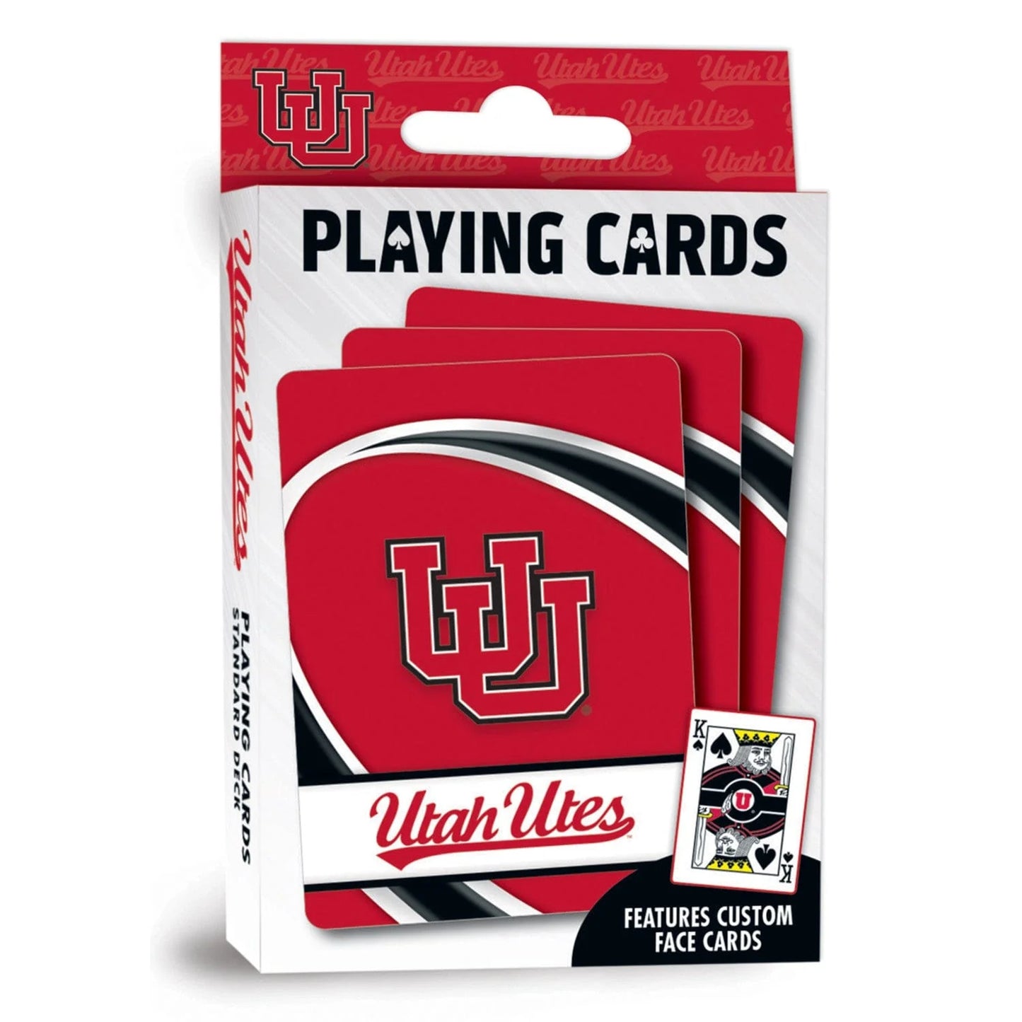 Utah Utes Playing Cards - 54 Card Deck by Masterpieces