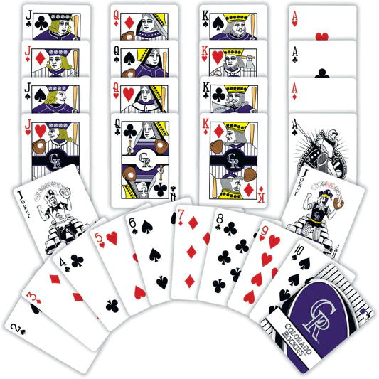 Colorado Rockies Playing Cards by Masterpieces