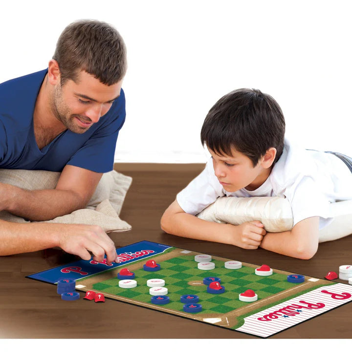 Philadelphia Phillies Checkers Board Game by Masterpieces