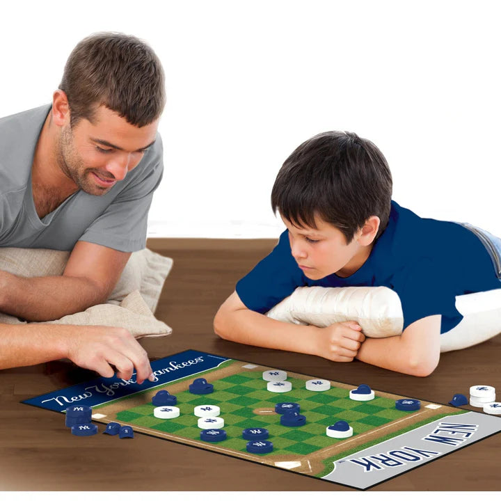 New York Yankees Checkers Board Game by Masterpieces