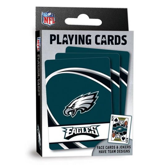 Philadelphia Eagles Playing Cards - 54 Card Deck by Masterpieces