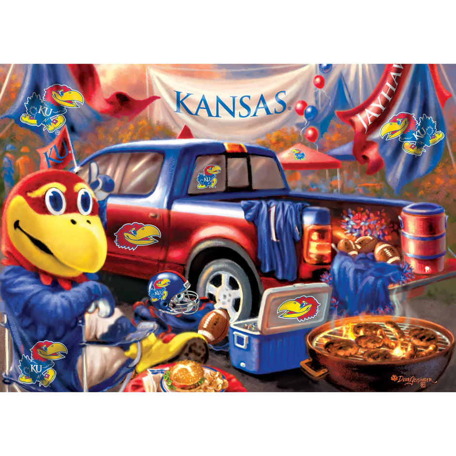 Kansas Jayhawks - Gameday 1000 Piece Jigsaw Puzzle by Masterpieces