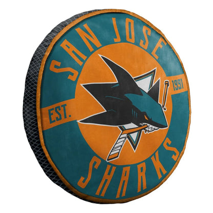 San Jose Sharks 15" Cloud Pillow by Northwest Company