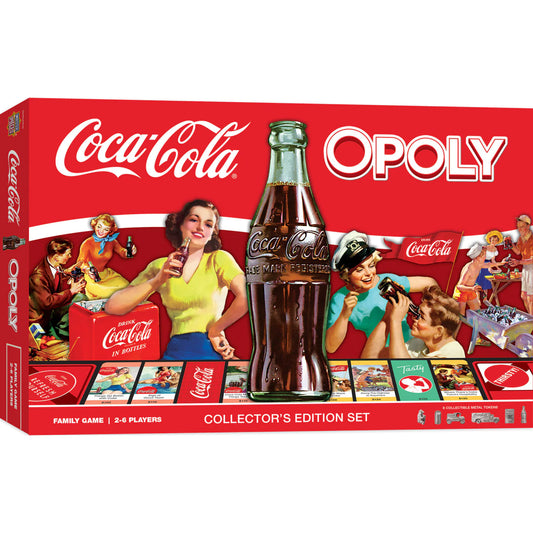 Coca-Cola Opoly Board Game by Masterpieces