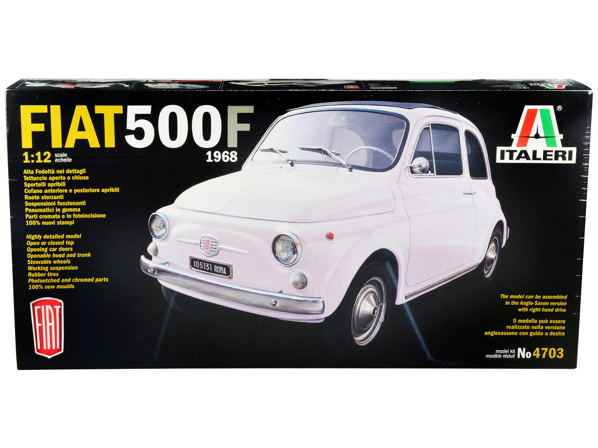 1968 Fiat 500F 1/12 Scale Model Skill 5 by Italeri