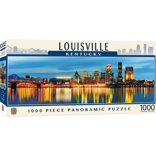 Louisville 1000 Piece Panoramic Jigsaw Puzzle by Masterpieces
