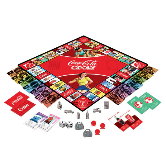 Coca-Cola Opoly Board Game by Masterpieces