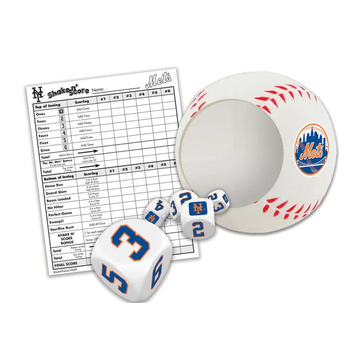 New York Mets Shake n Score Dice Game by MasterPieces