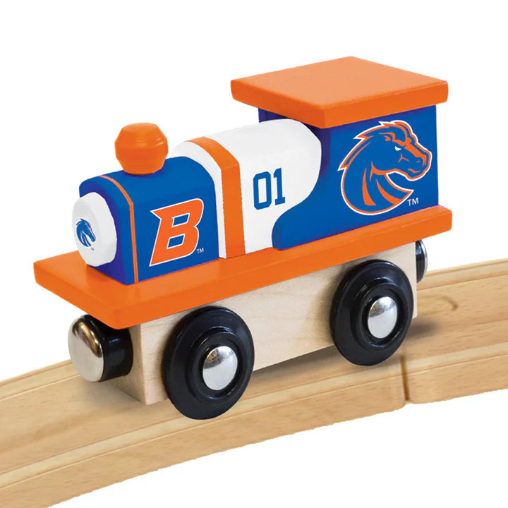 Boise State Broncos Wooden Toy Train Engine by Masterpieces