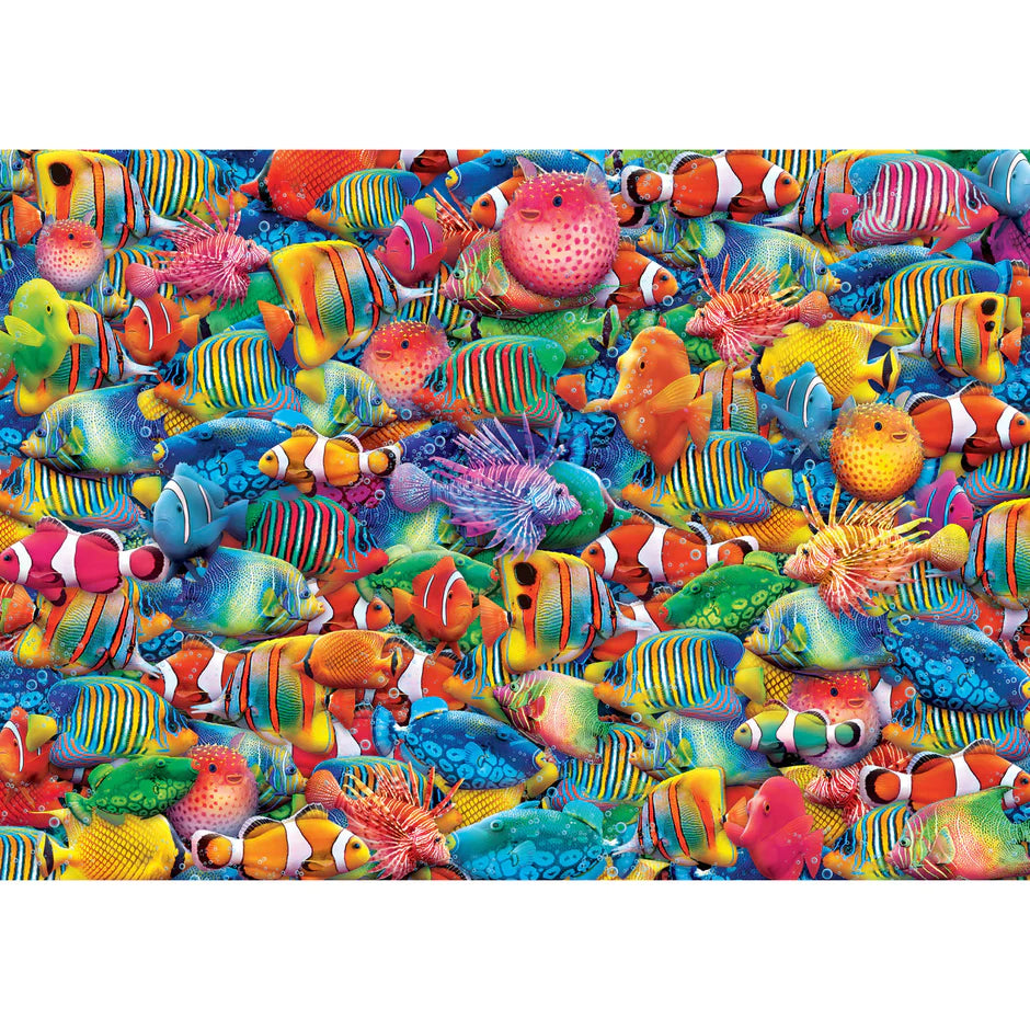 Worlds Smallest - Rainbow Flow 1000 Piece Jigsaw Puzzle by Masterpieces