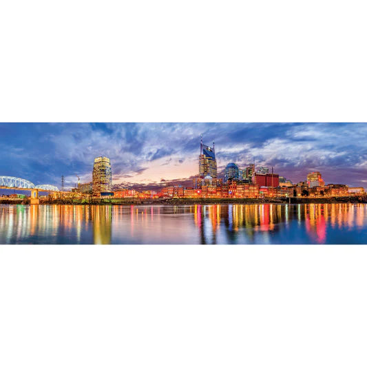 Nashville 1000 Piece Panoramic Jigsaw Puzzle by Masterpieces