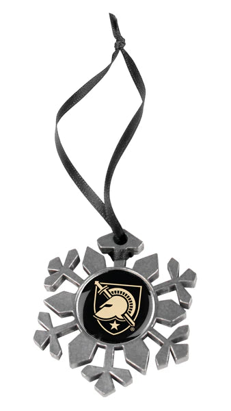 Army Black Knights Snow Flake Ornament by Linkswalker