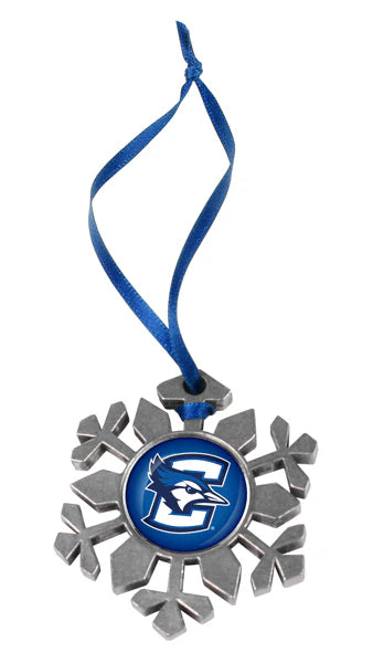 Creighton Bluejays Snow Flake Ornament by Linkswalker