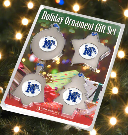 Memphis Tigers Holiday Ornament Gift Pack by Linkswalker