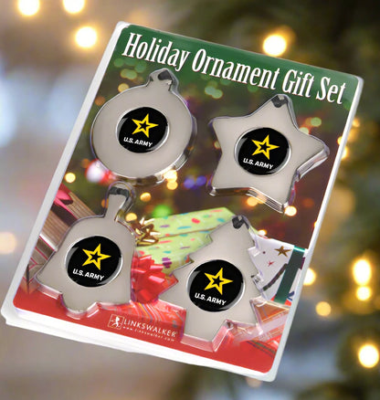 U.S. Army Holiday Ornament Gift Pack by Linkswalker