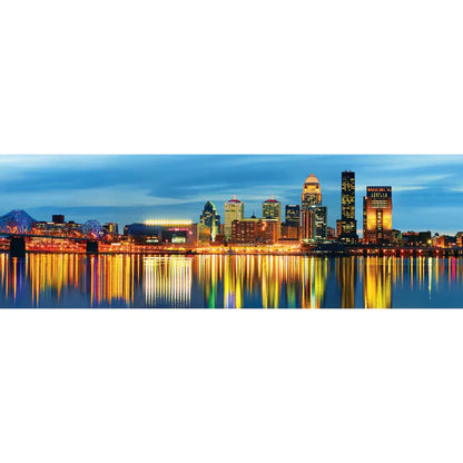 Louisville 1000 Piece Panoramic Jigsaw Puzzle by Masterpieces