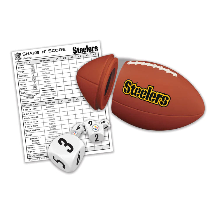 Pittsburgh Steelers Shake n Score Dice Game by MasterPieces