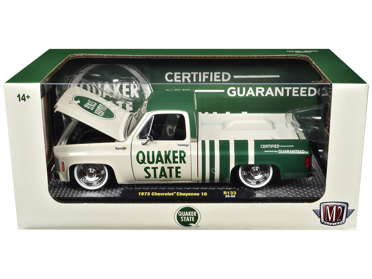 Model truck in Quaker State packaging 
