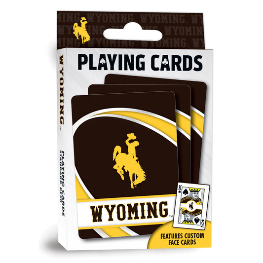 Wyoming Cowboys Playing Cards by Masterpieces