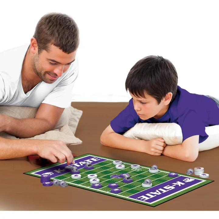 Kansas State Wildcats Checkers Board Game by Masterpieces