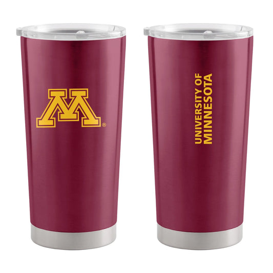 Minnesota Golden Gophers 20 oz. Gameday Stainless Steel Travel Tumbler by Logo Brands