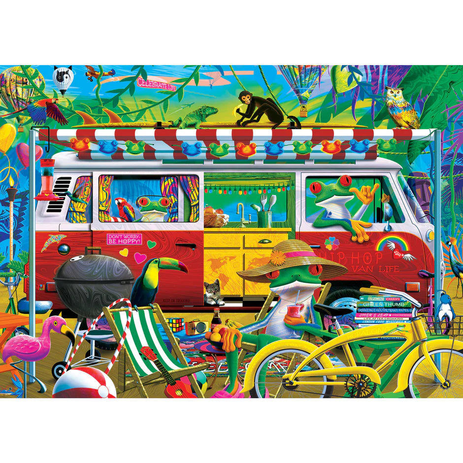 Seek & Find - Van Life 1000 Piece Jigsaw Puzzle by Masterpieces