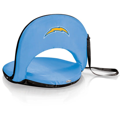 Los Angeles Chargers - Oniva Portable Reclining Seat, (Sky Blue) by Picnic Time