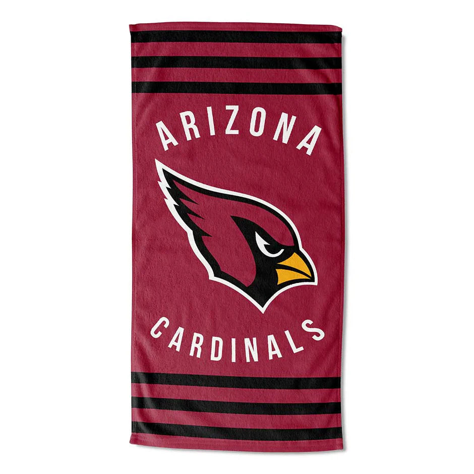 Arizona Cardinals 30" x 60" Stripes Beach Towel by Northwest