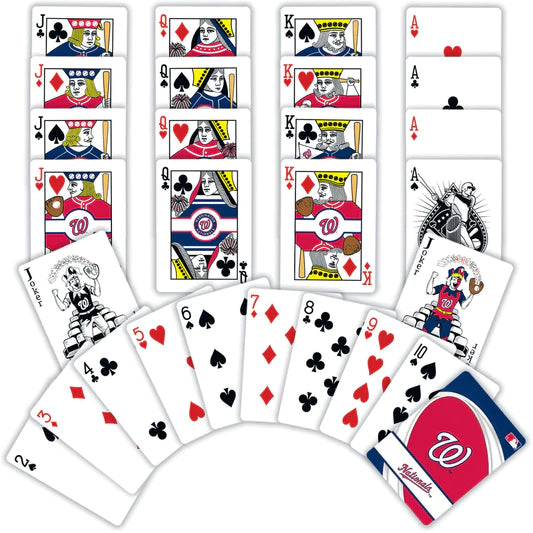 Washington Nationals Playing Cards by Masterpieces