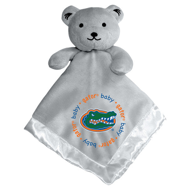 Florida Gators NCAA Security Bear with embroidered logo, soft plush top, silky satin underside, and plush arms.