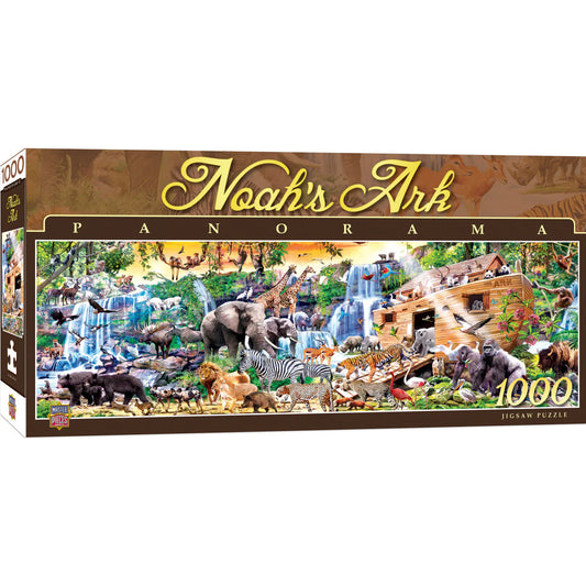 Noah's Ark - 1000 Piece Panoramic Jigsaw Puzzle by Masterpieces