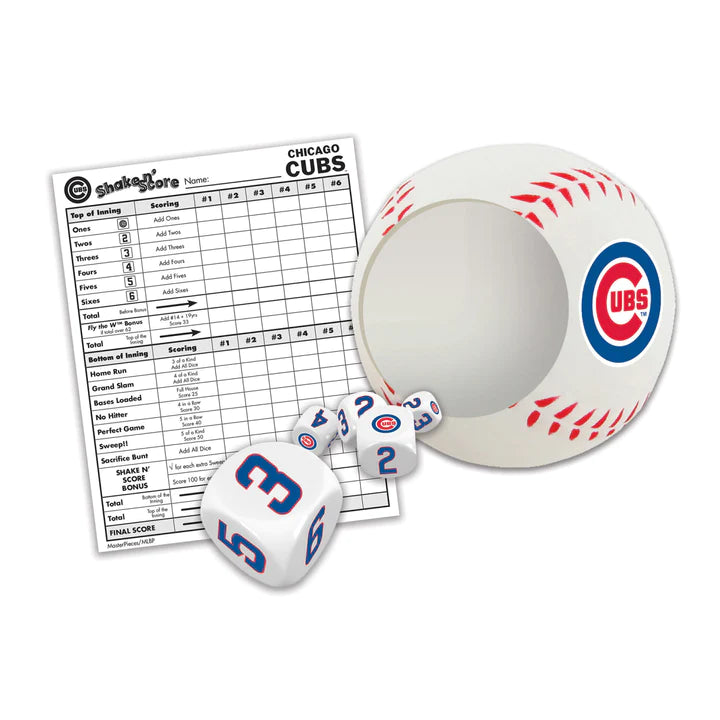 Chicago Cubs Shake n Score Dice Game by MasterPieces