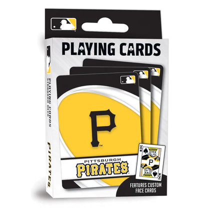 Pittsburgh Pirates Playing Cards - 54 Card Deck by Masterpieces