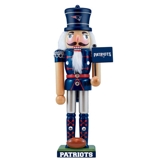 New England Patriots Nutcracker by Masterpieces Inc.