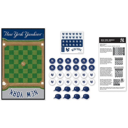 New York Yankees Checkers Board Game by Masterpieces