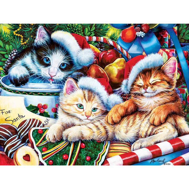Happy Holidays - Holiday Treasures 300 Piece EZ Grip Jigsaw Puzzle by Masterpieces