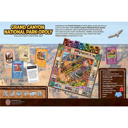 Grand Canyon National Park Opoly Game by Masterpieces