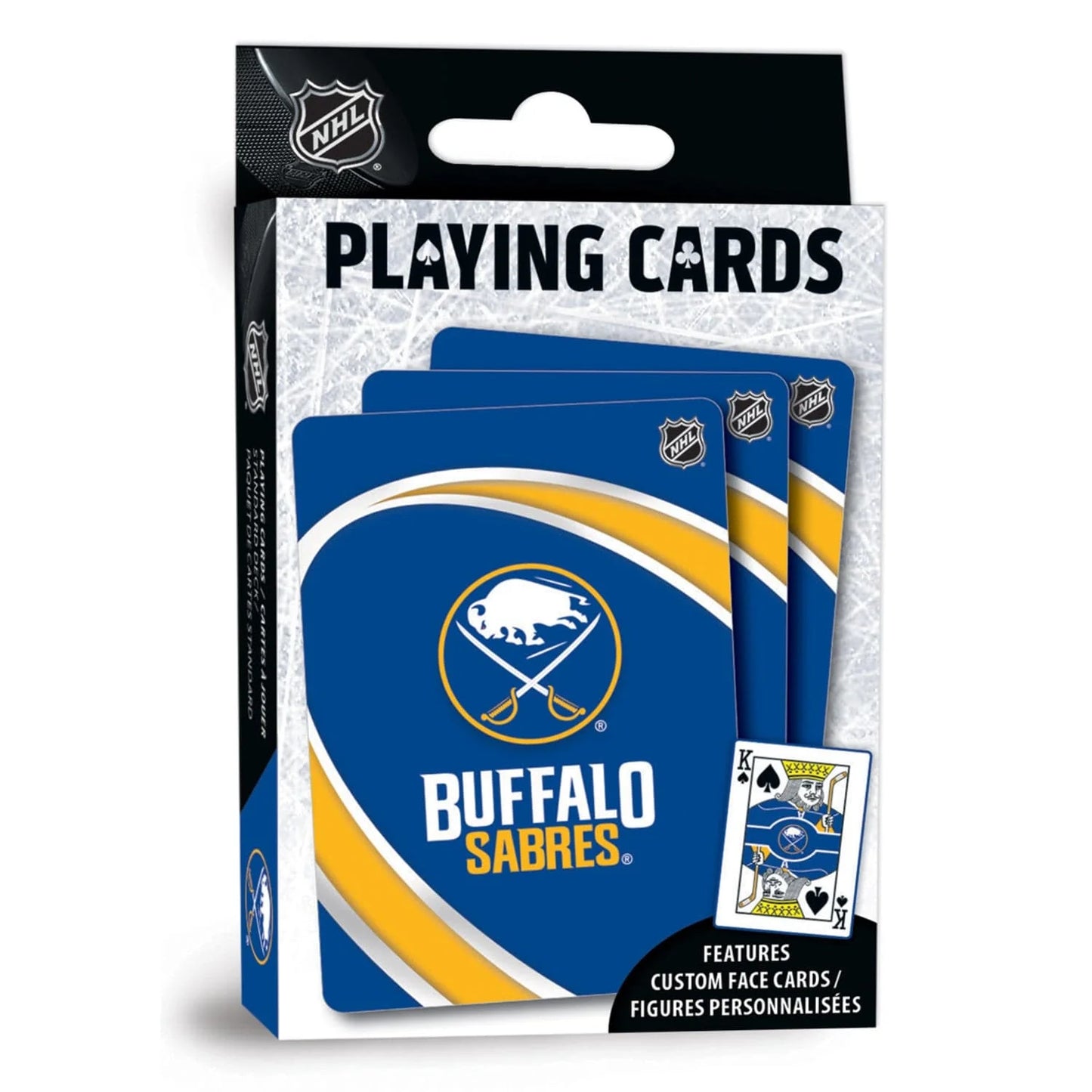 Buffalo Sabres Playing Cards - 54 Card Deck by Masterpieces