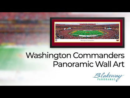 Washington Commanders Panoramic Picture - FedEx Field NFL Fan Cave Decor by Blakeway Panoramas