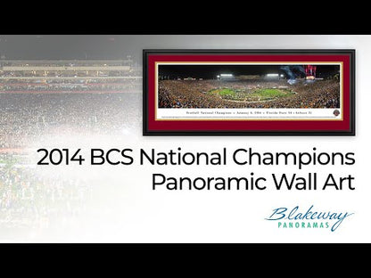 2014 BCS Football Championship Panoramic - Florida State Seminoles by Blakeway Panoramas