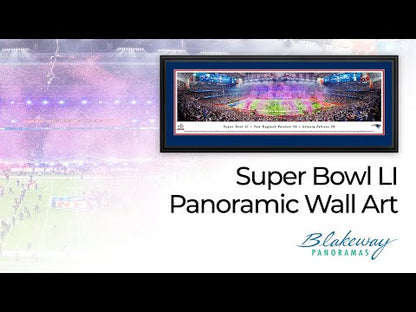 2017 Super Bowl LI New England Patriots Panoramic Picture by Blakeway Panoramas