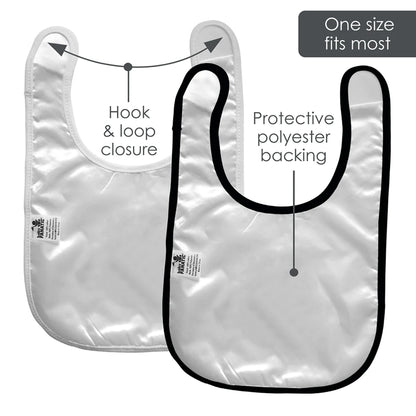 Purdue Boilermakers - Embroidered Baby Bibs 2-Pack by Baby Fanatic