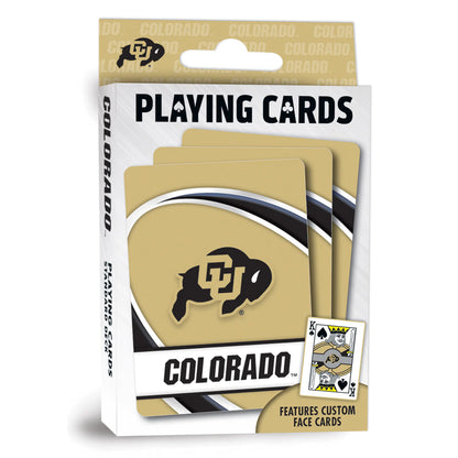 Colorado Buffaloes Playing Cards - 54 Card Deck by Masterpieces