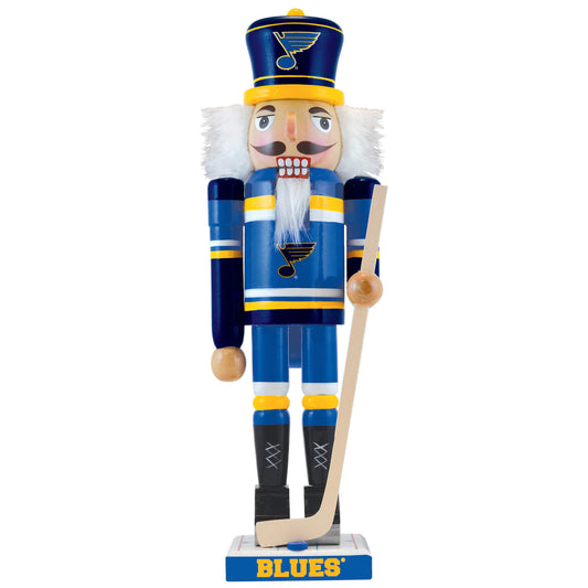 St. Louis Blues Collectible 12" Wooden Nutcracker by Masterpieces
