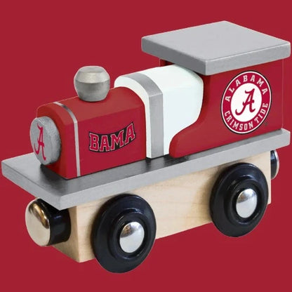 Alabama Crimson Tide Wooden Toy Train Engine by Masterpieces