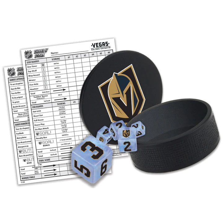 Las Vegas Golden Knights Shake n Score Dice Game by MasterPieces
